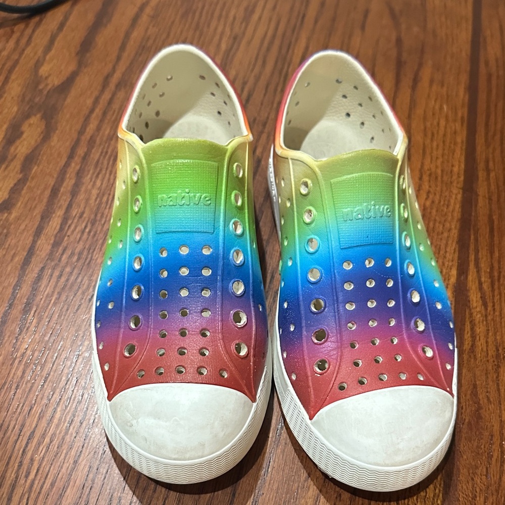 Native Kids Multicolor Slip-On Sneakers